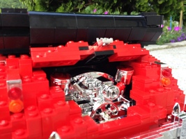 Набор LEGO VW beetle convetible (based on 10187) with power fuctions