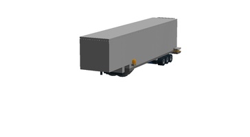 Набор LEGO MOC-9725 60151 Closed Trailer