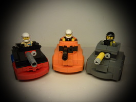 Набор LEGO 75880 Chibi style Tank Destroyer for Minifig