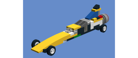 Набор LEGO Реактивный драгстер