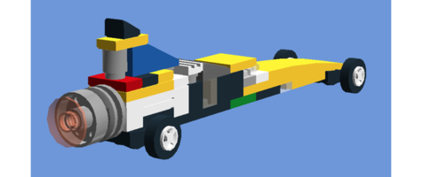 Набор LEGO Реактивный драгстер