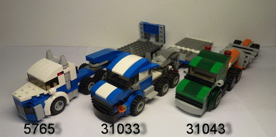 Набор LEGO 31005 Big Rig Truck with Trailer