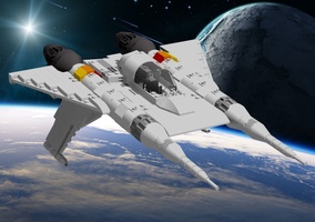 Набор LEGO MOC-9785 Buck Rogers Thunderfighter
