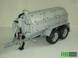 Набор LEGO MOC-9879 Liquid manure spreader for Claas Xerion 5000 (Gullefass)