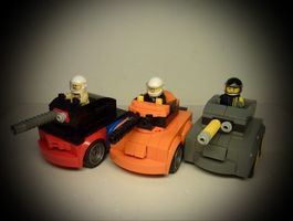 Набор LEGO 75878 Chibi Tank Destroyer for Minifig