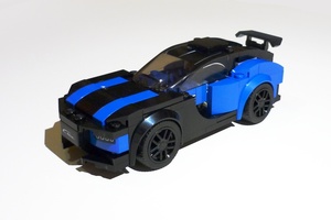 Набор LEGO 75878 Blue Striped Racer