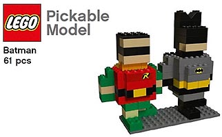 Набор LEGO PAB4 Бэтмен и Робин (ограниченный тираж PAB)