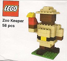 Набор LEGO PAB6 Работник зоопарка