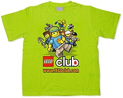 Набор LEGO TS67 LEGO Club Lime Green T-shirt