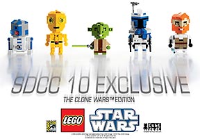 Набор LEGO comcon012 CubeDude - The Clone Wars Edition - San Diego Comic-Con 2010 Exclusive