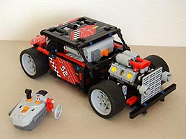 Набор LEGO MOC-0641 Хот-род на радиоуправлении