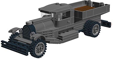 Набор LEGO RU-0008 Военный грузовик ГАЗ-АА
