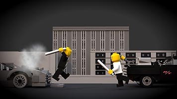 Набор LEGO Додж Чарджер 1969 из х/ф 'Форсаж'