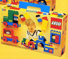 Набор LEGO 081 Железнодорожный вокзал