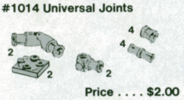 Набор LEGO 1014 Universal Joints