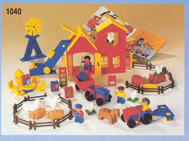 Набор LEGO 1040 Ферма и книжка с картинками
