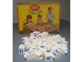 Набор LEGO 1234-4 Lego Mursten System i Leg 1 x 1 Letter Bricks