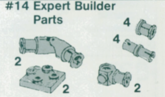 Набор LEGO 14-2 Expert Builder Parts