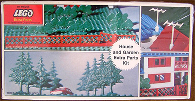 Набор LEGO 167-2 Building Accessory Pack / House and Garden Extra Parts Kit