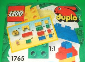 Набор LEGO 1765 Маленькое ведро с деталями