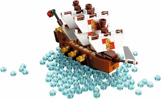 Набор LEGO Корабль в бутылке