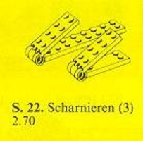 Набор LEGO 22-2 Horizontal Hinges