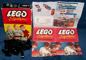 Набор LEGO 224-2 Изогнутые кирпичики