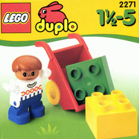 Набор LEGO 2271 Мальчик с тачкой