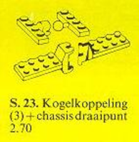 Набор LEGO 23-3 Ball/Socket Coupling/Unit