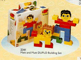 Набор LEGO 2361 Matt and Mutt Building Set