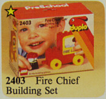Набор LEGO 2403 Fire Chief Building Set