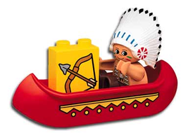 Набор LEGO 2431 Big Chief Brown Bear