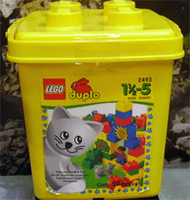 Набор LEGO 2493 Среднее ведро с деталями