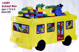 Набор LEGO 2581 Автобус с животными
