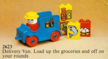 Набор LEGO 2623 Грузовик по доставке товаров