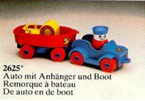 Набор LEGO 2625 Car with Boat and Trailer