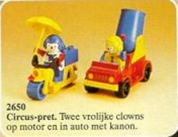 Набор LEGO 2650-2 Cannon Ball Clowns