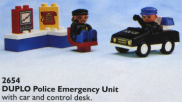 Набор LEGO 2654 Police Emergency Unit