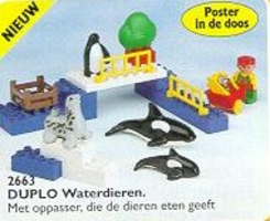 Набор LEGO 2663 Водные животные