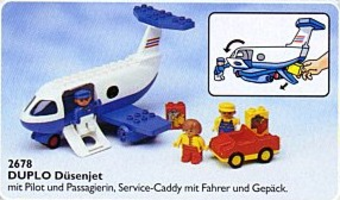 Набор LEGO 2678 Jumbo Jet