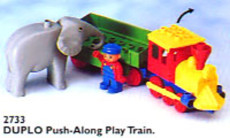 Набор LEGO 2733 Push-Along Play Train