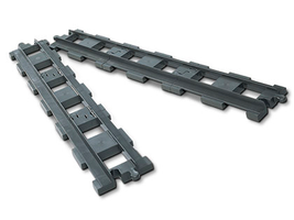 Набор LEGO 2734-2 Straight Track (Dark Bluish Gray)