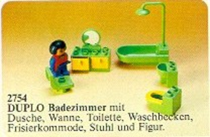 Набор LEGO 2754 Ванная комната