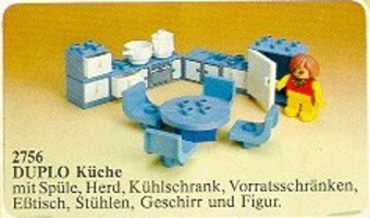 Набор LEGO 2756 Кухня