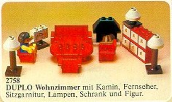 Набор LEGO 2758 Гостиная