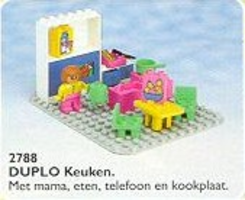 Набор LEGO 2788 Кэтти на кухне