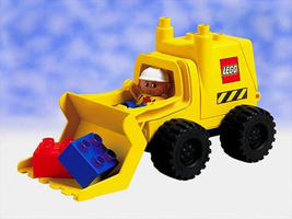 Набор LEGO 2807 Big Wheels Digger