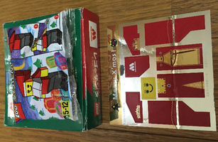 Набор LEGO 2878-5 Santa Claus Mos Burger Gift Box - King and Queen Santa