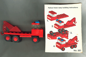 Набор LEGO 361-3 Эвакуатор