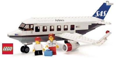 Набор LEGO 4032-2 Пассажирский самолет - компания SAS